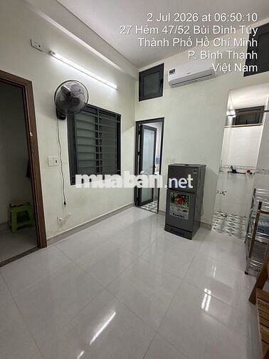Cho nữ thuê phòng trọ Bùi Đình Túy Bình Thạnh
