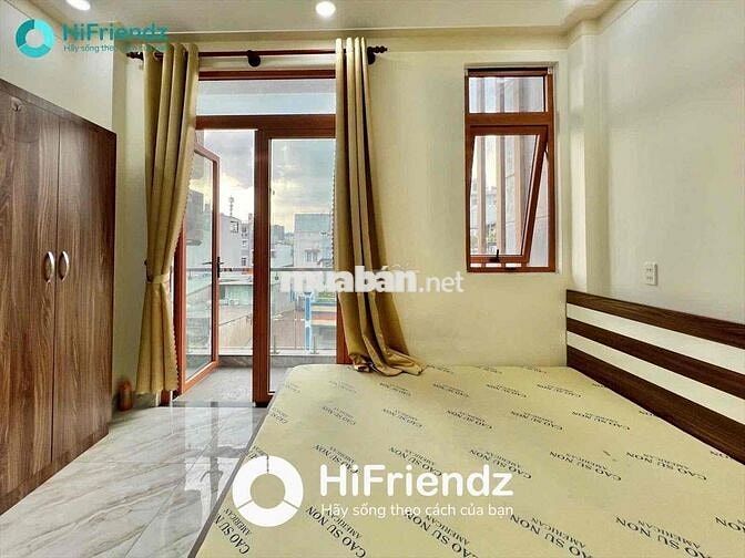 STUDIO BAN CÔNG FULL NỘI THẤT THANG MÁY NGAY TRUNG TÂM