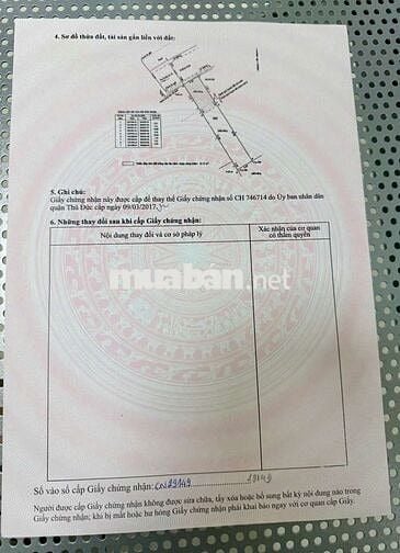 Đất ở tại Ngã tư Bình Phước, Thủ Đức cũ, gần chợ đầu mối