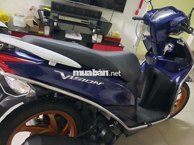 Honda Vision 2014 Phun xăng điện tử FI Xanh