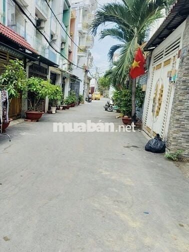 Hẻm 6m p TÂN SƠN NHÌ, 4 x 18m, 2 Tấm, 2 Phòng Ngủ, 2 wc