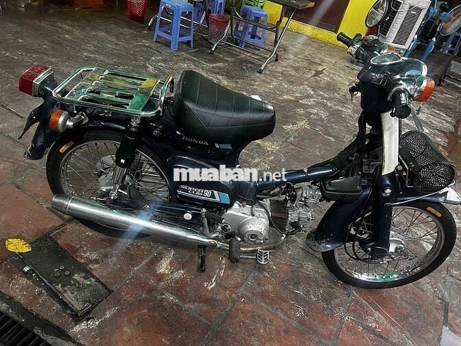 Honda Super Cub 90cc Xanh đen