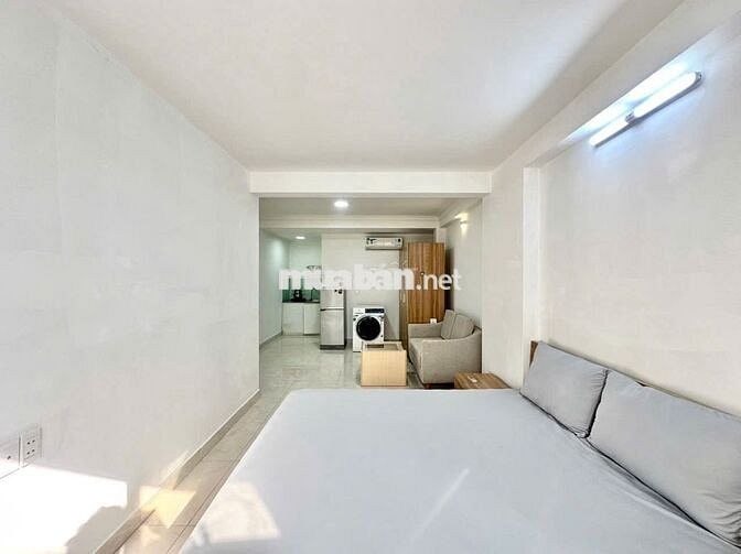 Studio cửa sổ trời 30m2 siêu rộng thoáng - Cao Thắng 5p tới Bùi Viện 