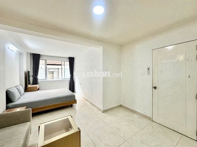 Studio cửa sổ trời 30m2 siêu rộng thoáng - Cao Thắng 5p tới Bùi Viện 