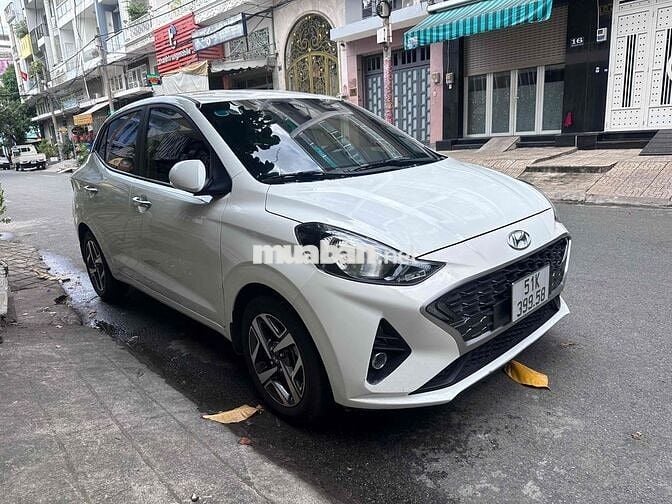 Hyundai Grand i10 2022 bản full Số tự động Trắng
