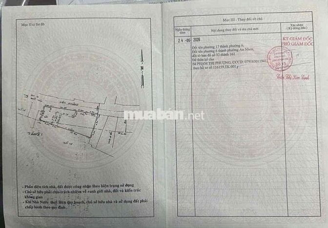 BÁN NHÀ PHỐ LIÊN KẾ – MẶT TIỀN ĐƯỜNG SỐ 30, PHƯỜNG AN NHƠN, TP.HCM