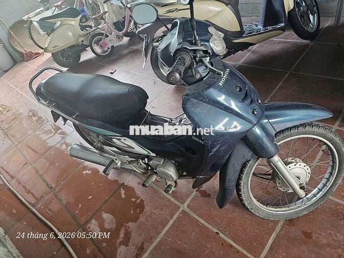 Honda Wave Alpha + 2004 Xanh đen