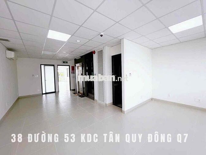 Trệt 3 lầu trống suốt Thang Máy cách Nguyễn thị Thập 50m