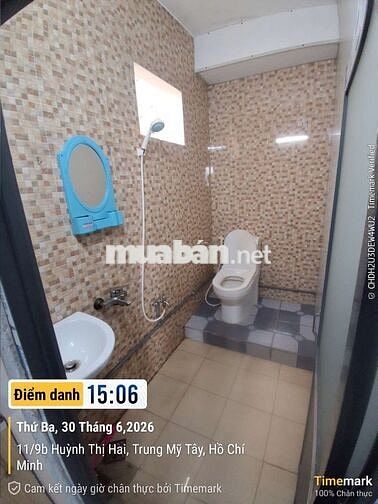 🏡 PHÒNG TRỌ GIÁ CHỈ 2 TRIỆU/THÁNG – HUỲNH THỊ HAI, QUẬN 12

📍 