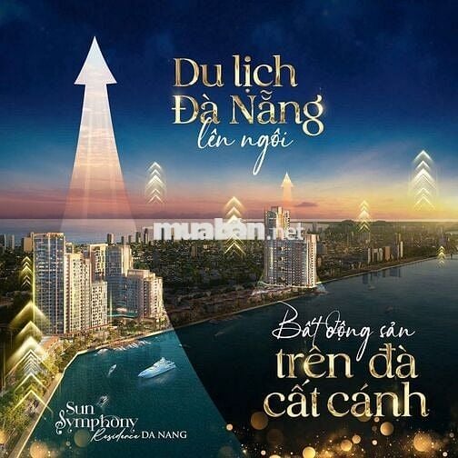 Bán căn hộ 2 PN 2 WC view Sông Hàn thoáng đối diện khán đài Pháo Hoa