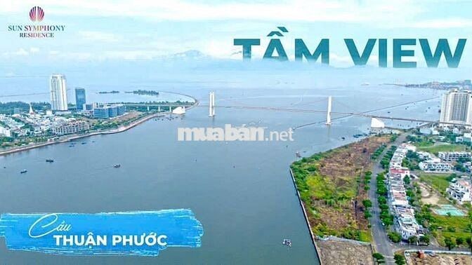 Bán căn hộ 2 PN 2 WC view Sông Hàn thoáng đối diện khán đài Pháo Hoa