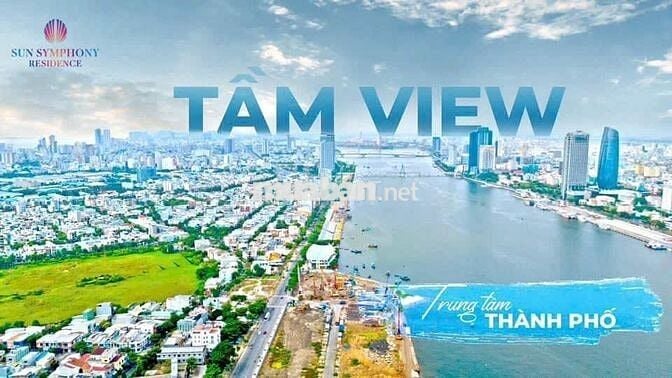 Bán căn hộ 2 PN 2 WC view Sông Hàn thoáng đối diện khán đài Pháo Hoa
