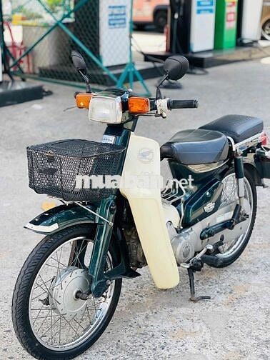 Honda Cub Tom 70cc Xanh Trắng Số Sàn