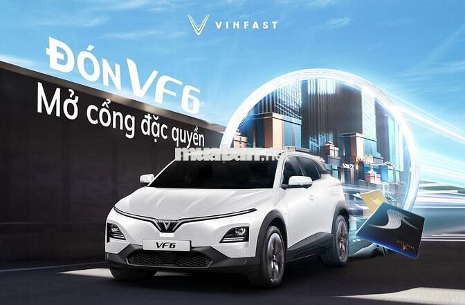 VinFast VF6 5 chỗ Điện Đỏ Trắng 2026 giá tốt