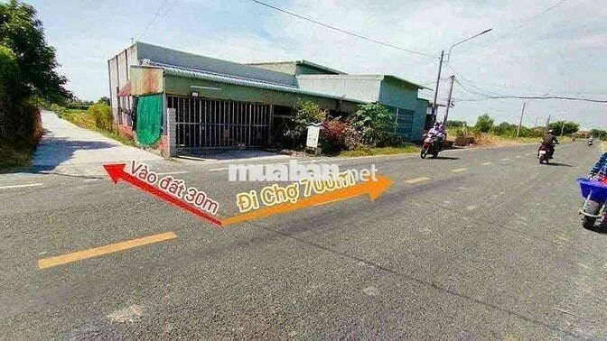 ĐẤT CHÍNH CHỦ TÂN TRỤ cách TP 20km