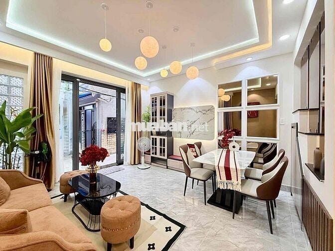 🏡 HẺM XE HƠI HUỲNH VĂN BÁNH, PHÚ NHUẬN – 3 TẦNG BTCT – SD 90M² – NGANG
