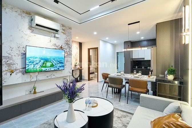 Căn hộ 2PN, 1WC Tháp Solena-Block B2 Green Town Bình Tân, từ 49,5tr/m2