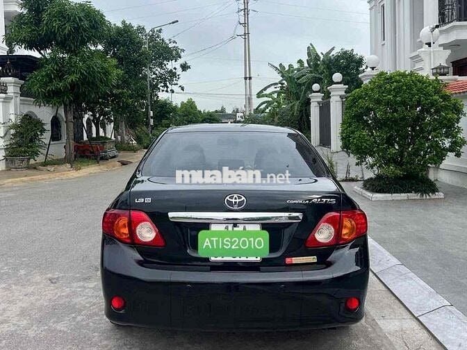 Toyota Corolla Altis 2010 Số tự động Đen