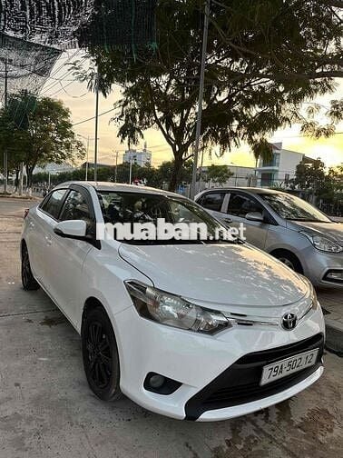 Toyota Vios 2015 Trắng 5 chỗ