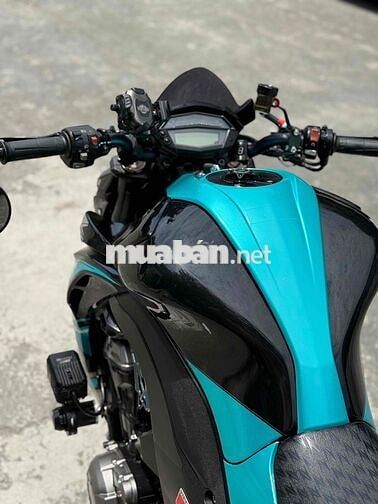 Kawasaki Z1000 2015 Đen, Xanh ngọc 13000 km