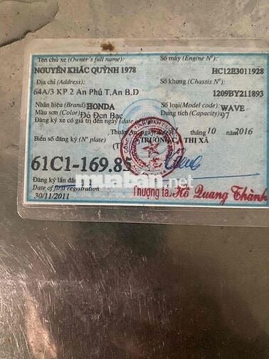 Honda Wave Alpha màu Đỏ - Đen
