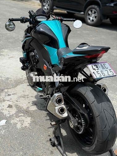 Kawasaki Z1000 2015 Đen, Xanh ngọc 13000 km