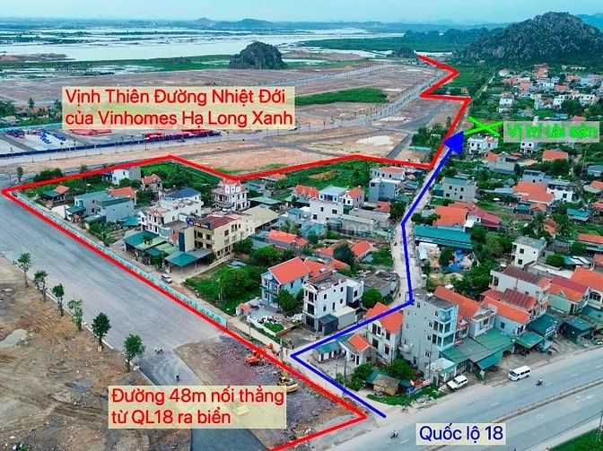 🚨 Lô đất giáp Vin Hạ Long Xanh - chỉ 2,1 tỷ