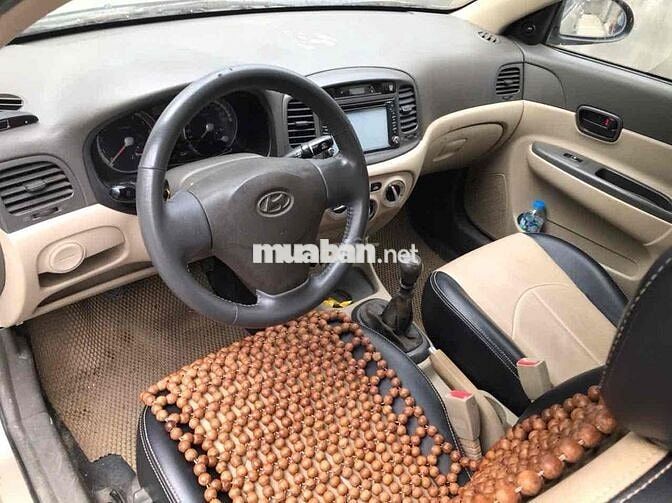 Hyundai Verna 2008 Số sàn Vàng cát