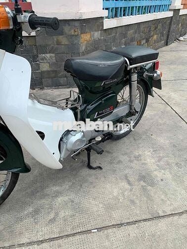 Honda Cub 86 50cc Xanh Trắng xe có đề