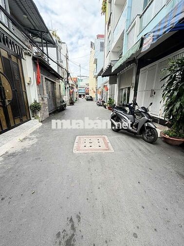 Nhà nguyên căn Gò Dầu. (4pn,3wc). hẻm xe hơi.Dtsd 156m2