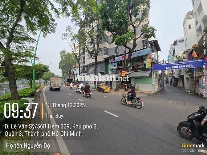 Nhà góc 2MT 954 Trường Sa Q3 | Ngang khủng 11.5m | 7 tỷ có dòng tiền
