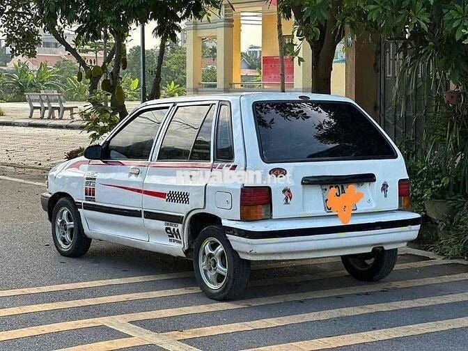 Kia Pride Cd5 2004 Trắng Ghế da 5 chỗ