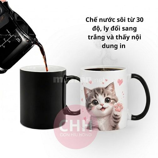 [XƯỞNG IN] In Ly Sứ Theo Yêu Cầu HCM – In Hình Trên Ly – Nhận Lẻ 1 Cái