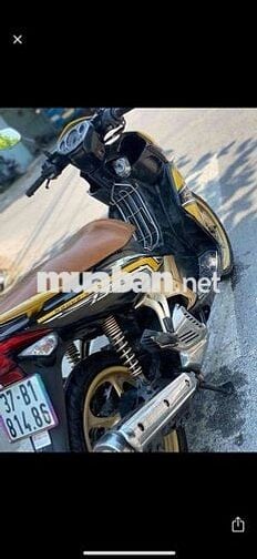 Yamaha Nouvo LX 135cc 2011 Đen vàng Tự động