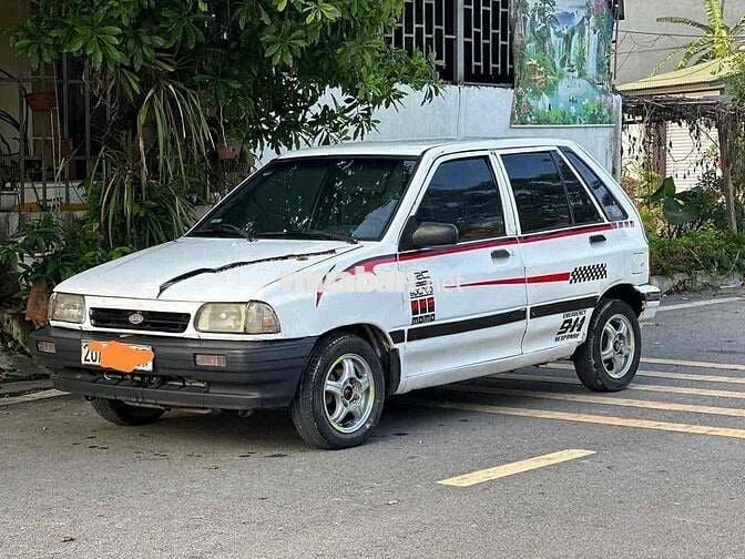 Kia Pride Cd5 2004 Trắng Ghế da 5 chỗ
