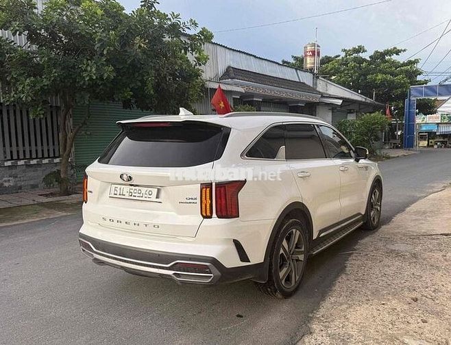 KIA Sorento Premium AWD 2021 2.2 dầu Full Trắng