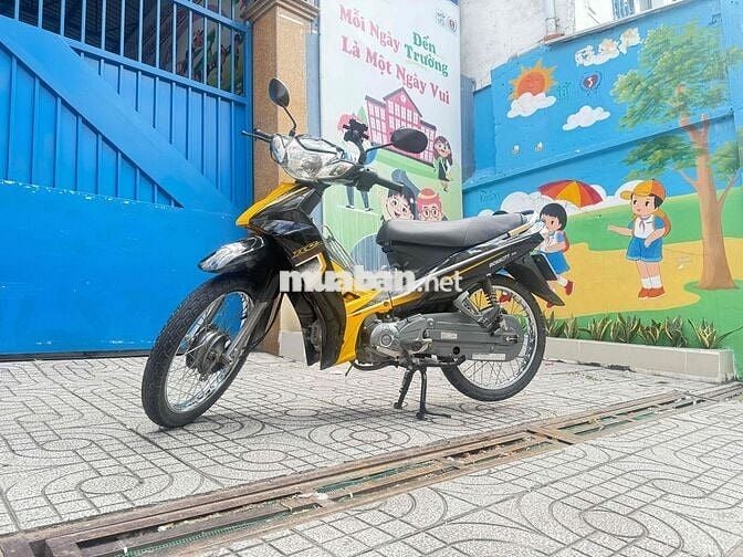 Yamaha Sirius 50cc Đen, vàng 14.412 km