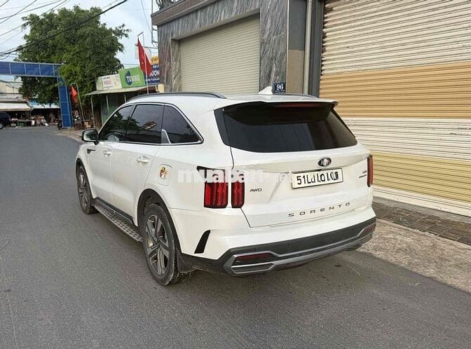 KIA Sorento Premium AWD 2021 2.2 dầu Full Trắng