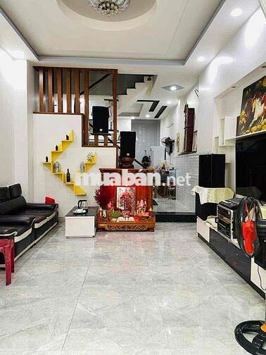 NHÀ PHỐ 3 LẦU HẺM 7M TX22 NGAY CHỢ MINH PHÁT