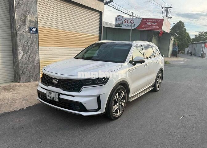 KIA Sorento Premium AWD 2021 2.2 dầu Full Trắng