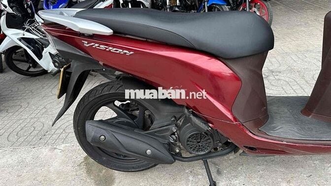 Honda Vision 2017 Đỏ đô ( hỗ trợ góp )