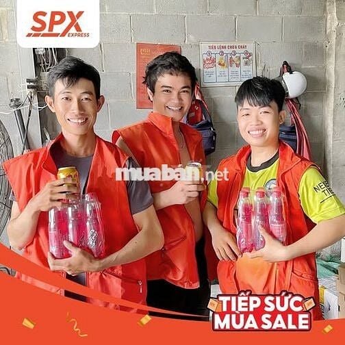 TUYỂN SHIPPER SPX HÀ TĨNH - TN 13-22 TRIỆU/THÁNG