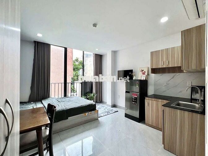 Cho thuê CHDV Studio full nt✨️bancol thoáng✨️38m2✨️gần chợ Bà Chiểu,Q.BT