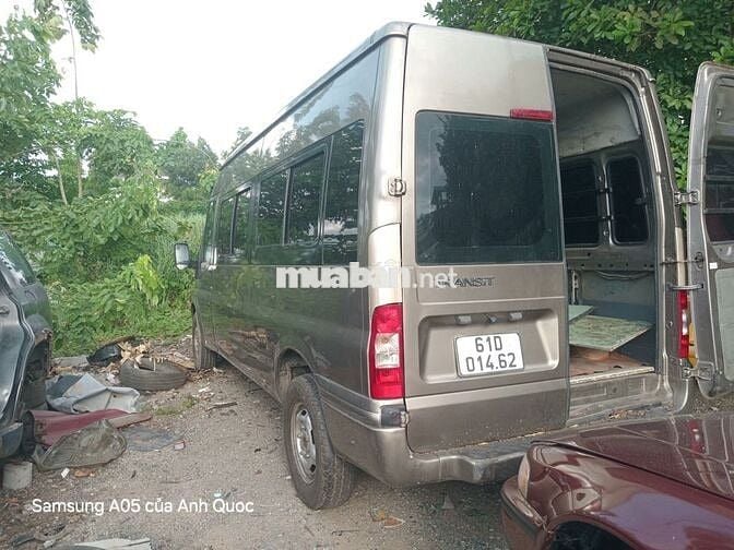 Ford Transit 2007 Vàng cát 6 chỗ