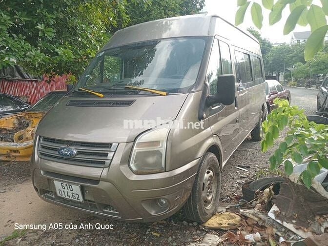 Ford Transit 2007 Vàng cát 6 chỗ
