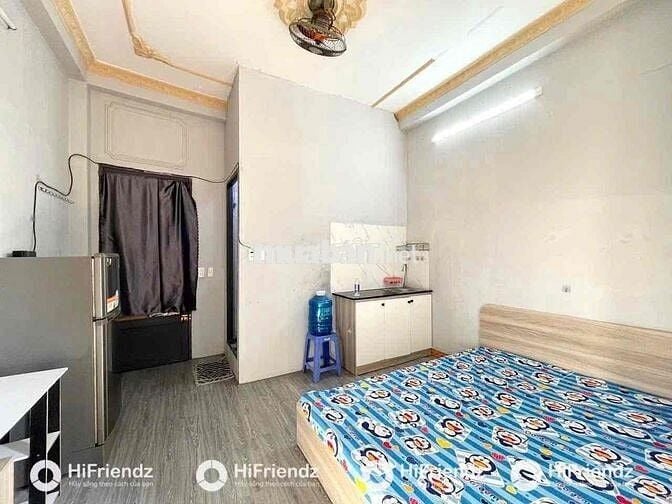 STUDIO BANCOL FULL NỘI THẤT SIÊU THOÁNG - FREE XE - GẦN BÀ HOM & ĐH MỞ