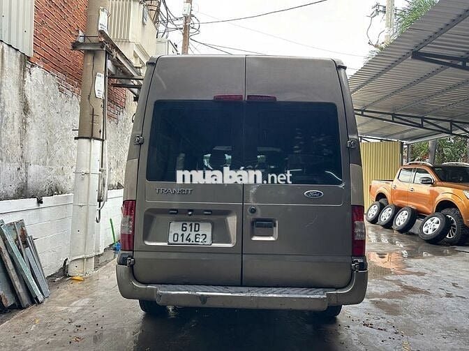 Ford Transit 2007 Vàng cát 6 chỗ