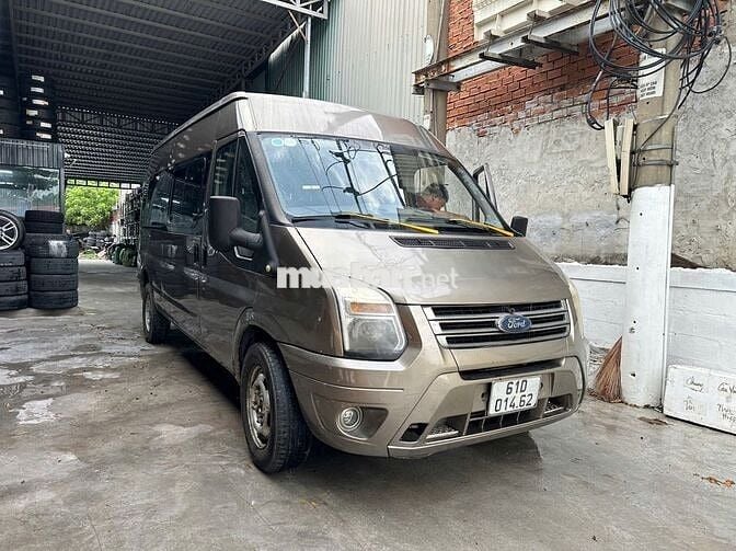 Ford Transit 2007 Vàng cát 6 chỗ