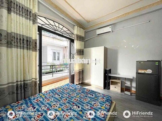 STUDIO BANCOL FULL NỘI THẤT SIÊU THOÁNG - FREE XE - GẦN BÀ HOM & ĐH MỞ