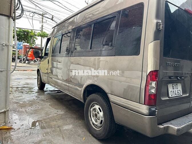 Ford Transit 2007 Vàng cát 6 chỗ